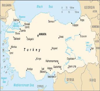 Turkey Map